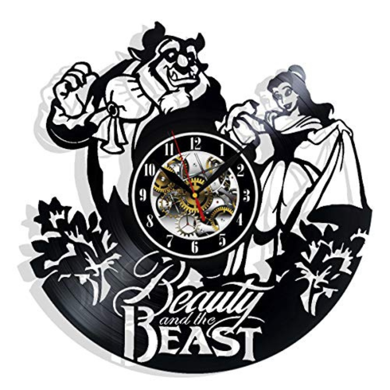 Beauty & The Beast Wall Clock – Replay Toys LLC