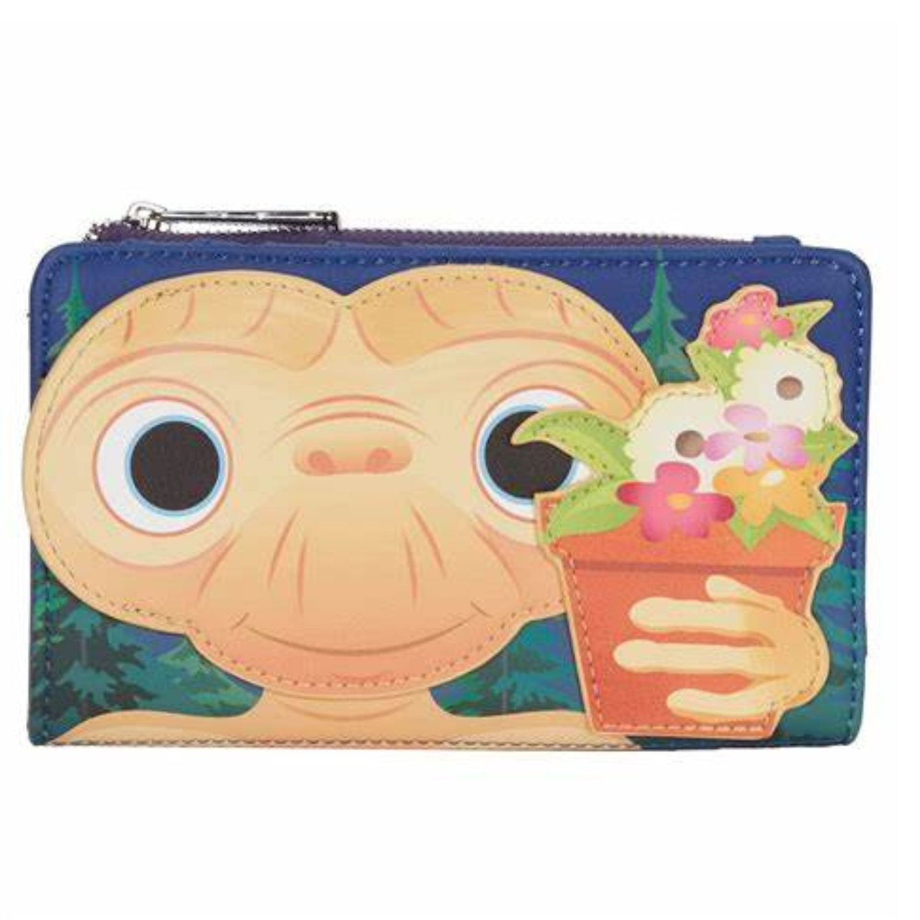 E.T. Flower Pot Flap Wallet