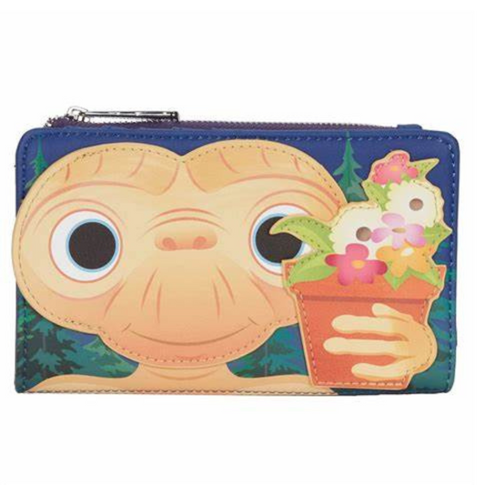 E.T. Flower Pot Flap Wallet