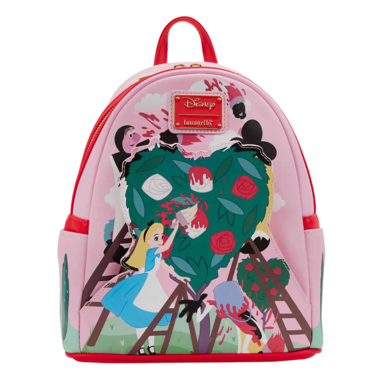 Alice in Wonderland Painting the Roses Red Mini Backpack