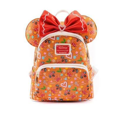 DISNEY GINGER BREAD MINI BACKPACK HEADBAND SET LOUNGEFLY