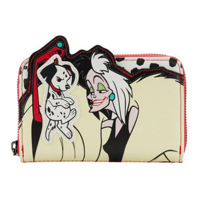 101 Dalmatian's Cruella Zip Around Loungefly Wallet