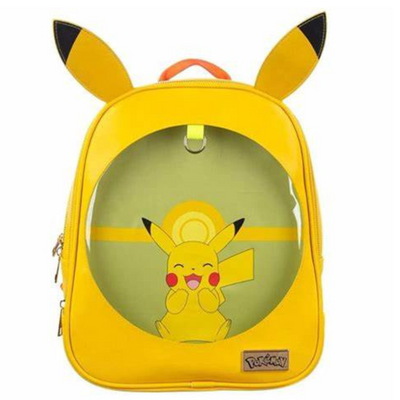 Pokemon Pikachu Anime Character Pin Display Mini Backpack