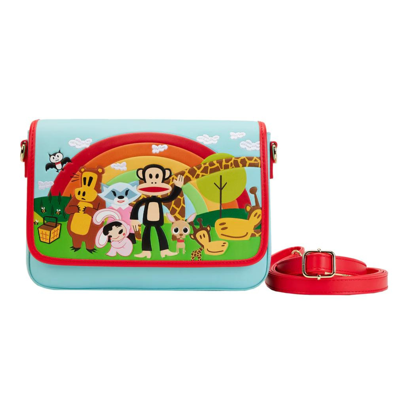 Paul Frank Rainbow Group Crossbody Bag