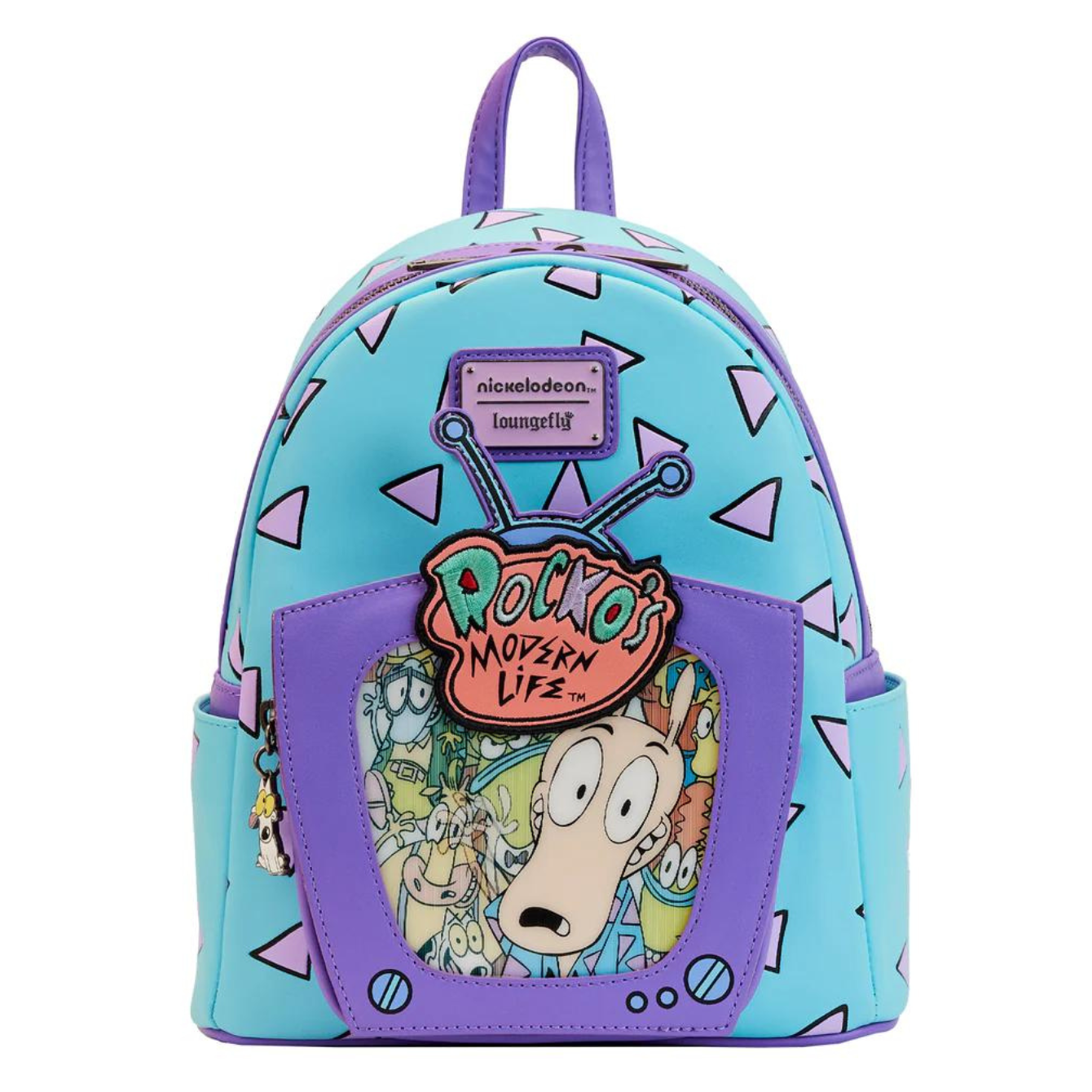 Rockos Modern Life Lenticular TV Mini Backpack