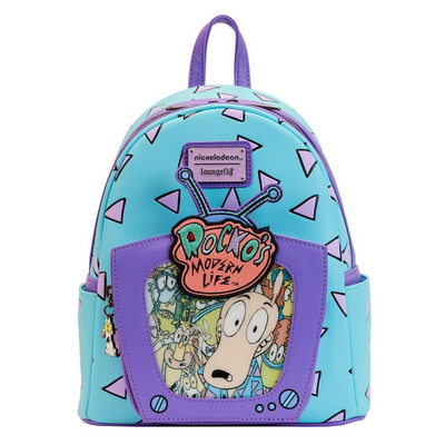 Rockos Modern Life Lenticular TV Mini Backpack