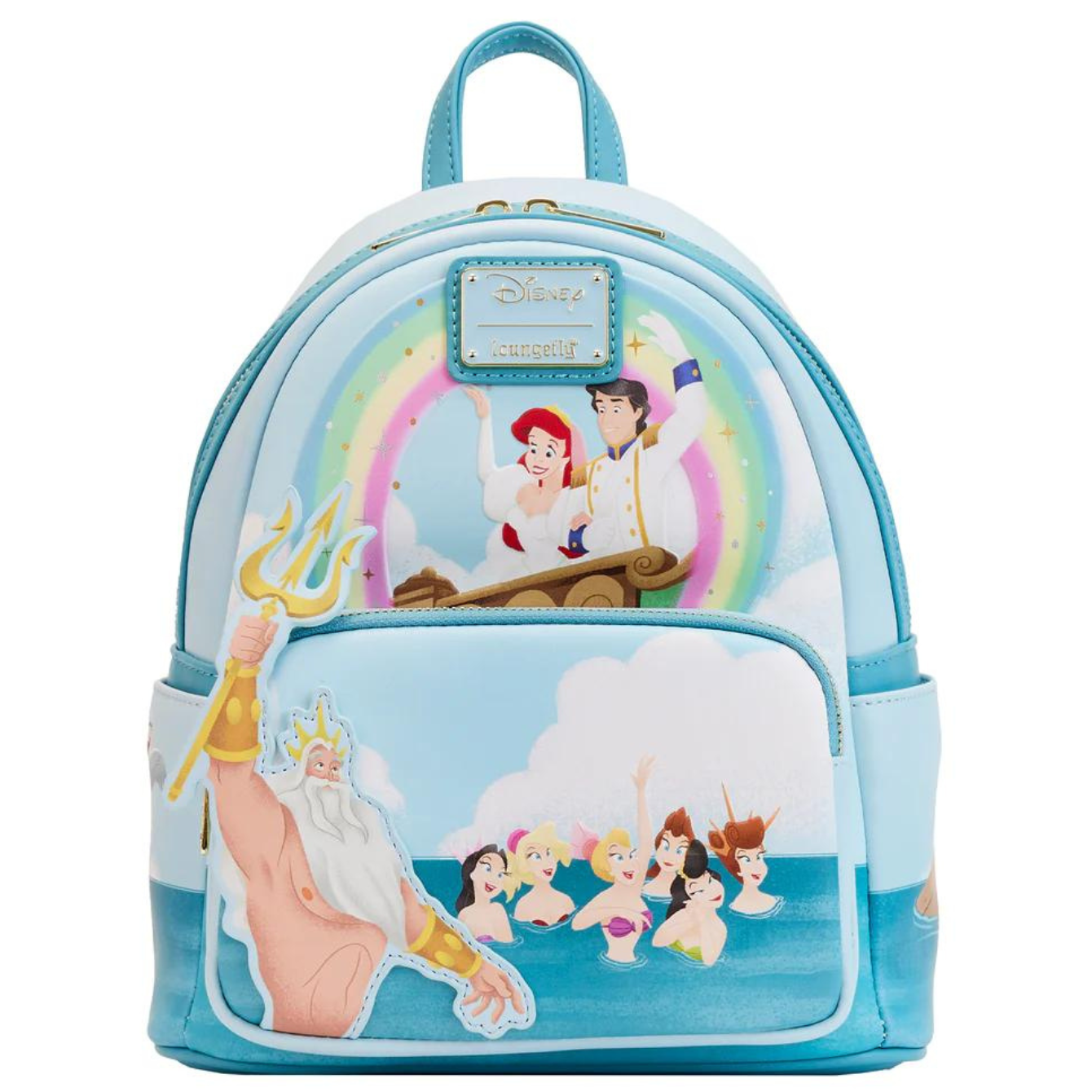 Little Mermaid Tritons Gift Mini Backpack