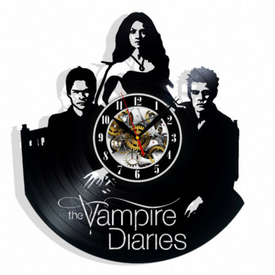Vampire Diaries Wall Clock