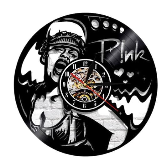 Pink Wall Clock