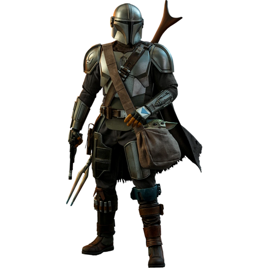 The Mandalorian and The Child Collectible Set by Hot Toys