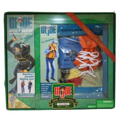 GI Joe 40th Anniversary Action Sailor With Navy Attack Set