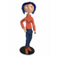 Coraline Articulated Figure in Striped Shirt