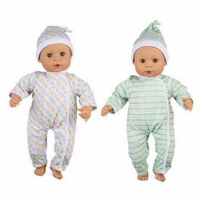 Melissa and Doug Mine to Love Twins Sebastian & Sofia Dolls