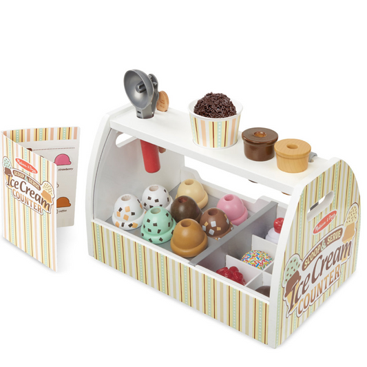 Scoop & Serve Ice Cream Counter