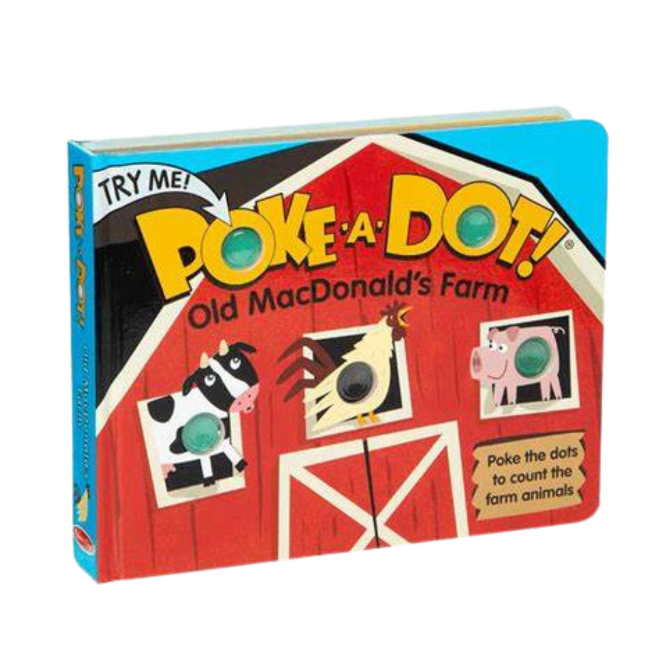 Melissa and Doug Poke A Dot Book Old MacDonald's Farm