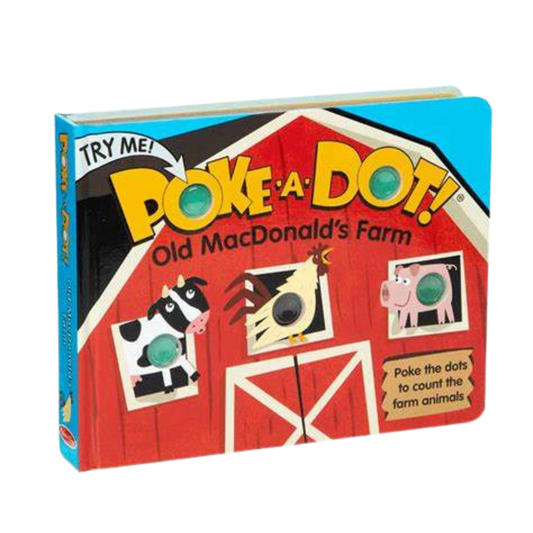 Melissa and Doug Poke A Dot Book Old MacDonald's Farm