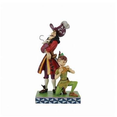 Devious and Daring Peter Pan Captain Hook Figurine