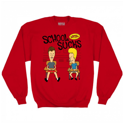 MTV's Beavis and Butt-Head School Sucks Sweatshirt