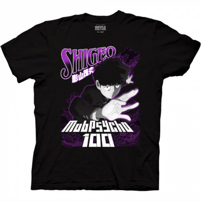 Mob Psycho 1oo Shigeo Purple And Black T-Shirt