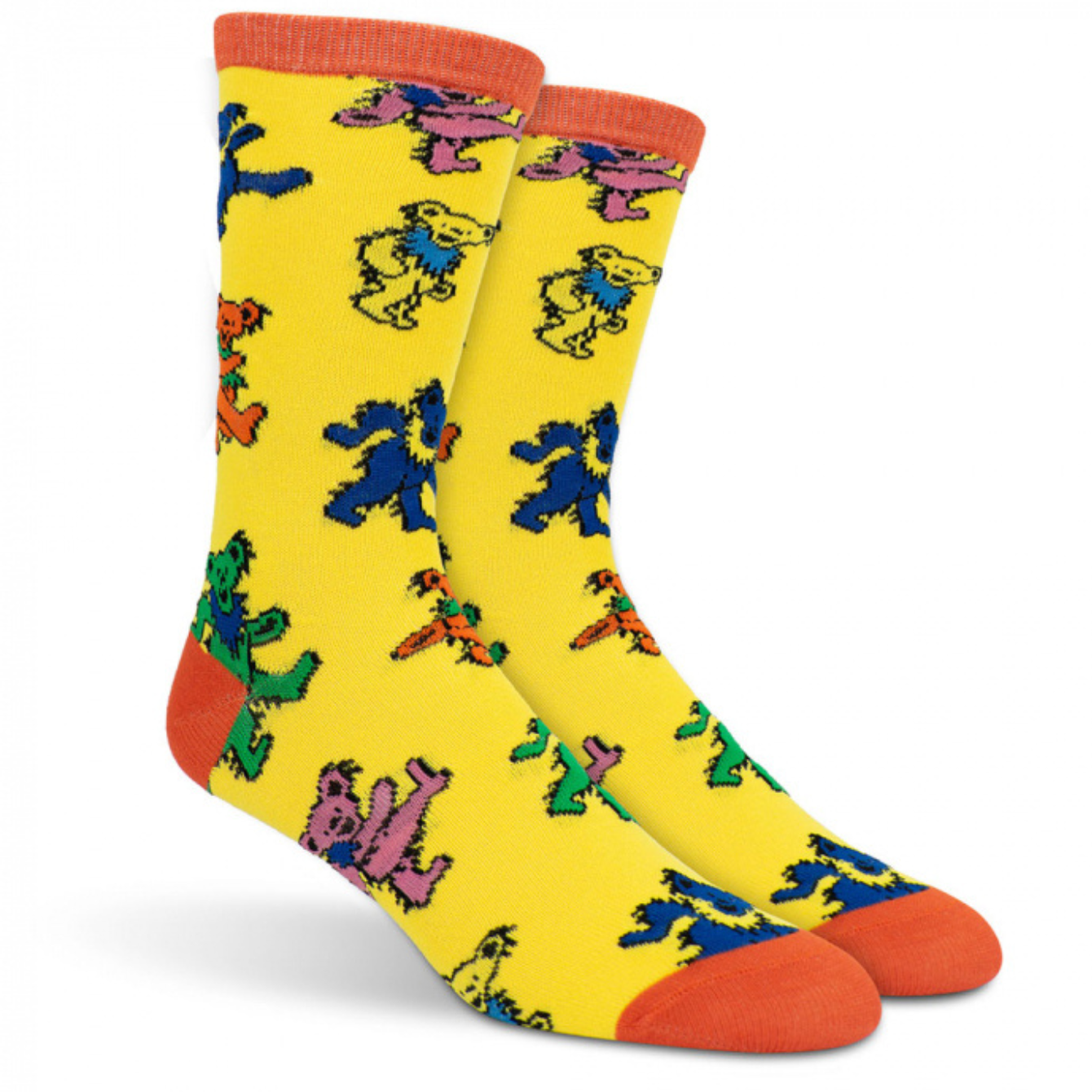 Grateful Dead Bears Toss Pattern Socks