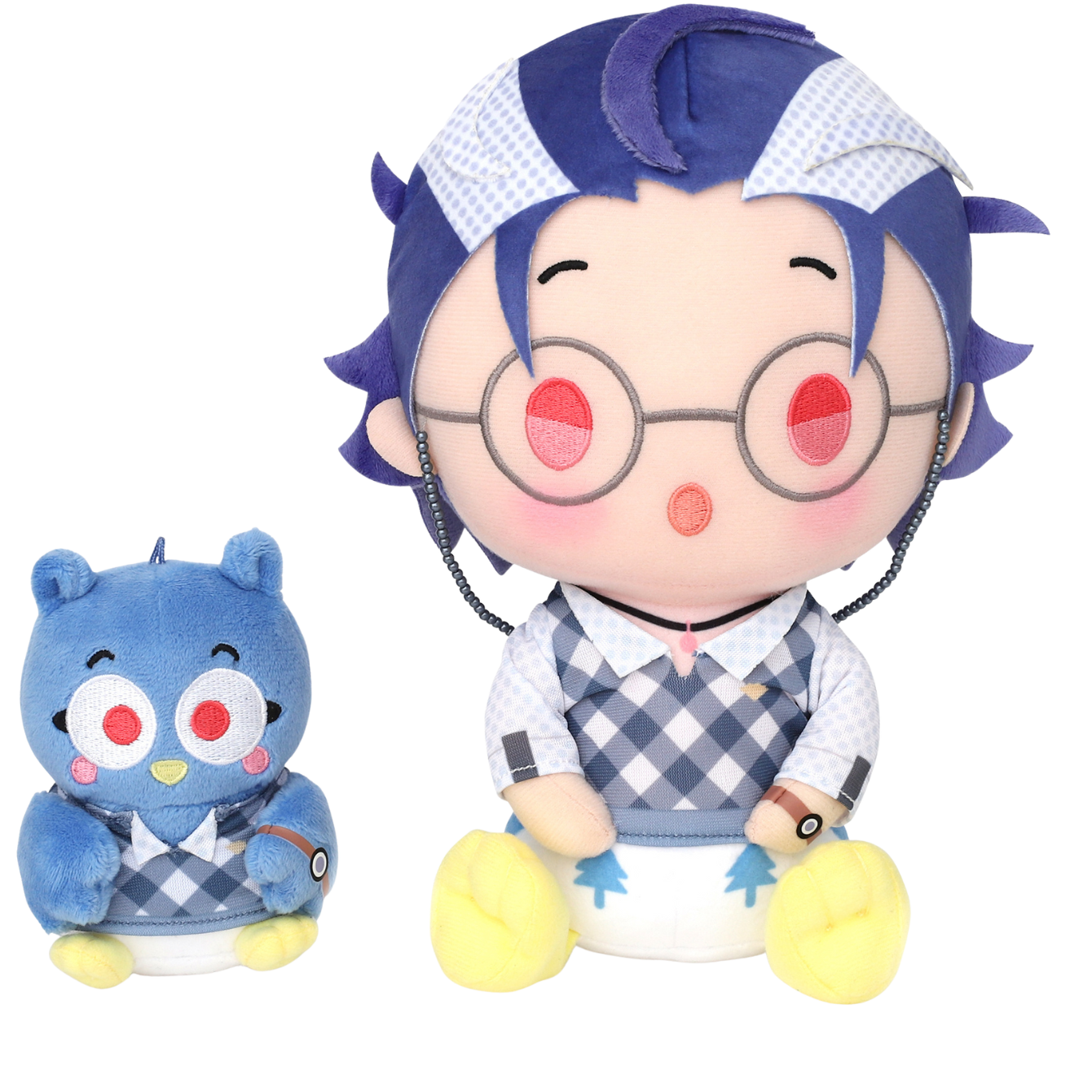 Hypnosis Mic: SANRIO NAKAYOKU EDIT Plush Set / Rosho Tsutsujimori x PataPataPeppy