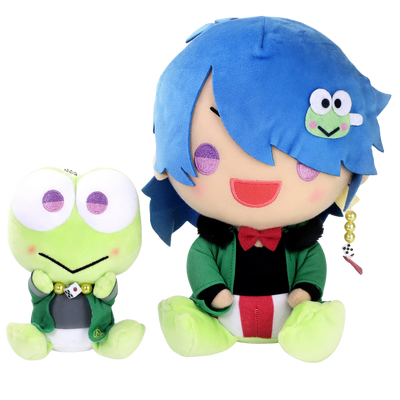 Hypnosis Mic: SANRIO NAKAYOKU EDIT Plush Set / Dice Arisugawa x Kerokerokeroppi