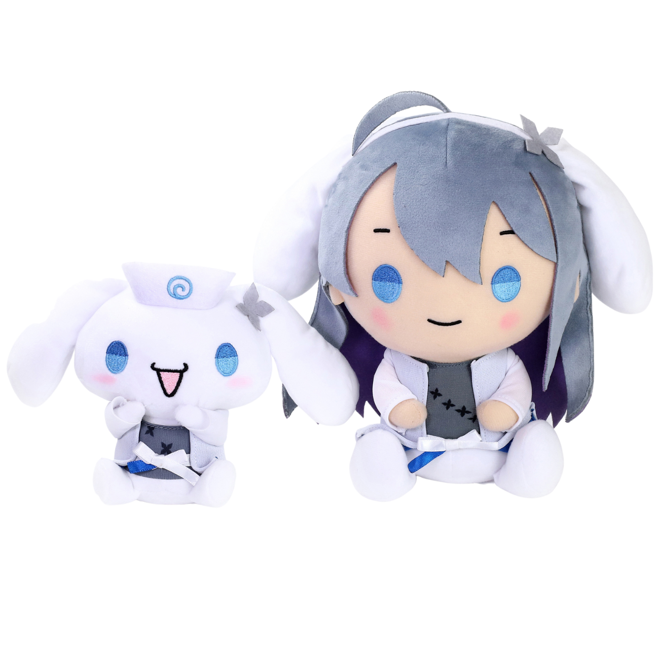 Hypnosis Mic: SANRIO NAKAYOKU EDIT Plush Set / Jakurai Jinguji x Cinnamoroll