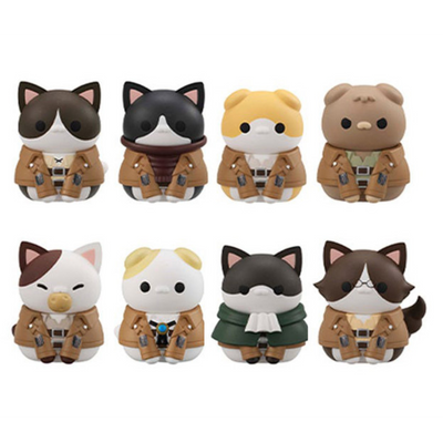 Attack on Titan Mega Cat Project Gathering Scout Regiment