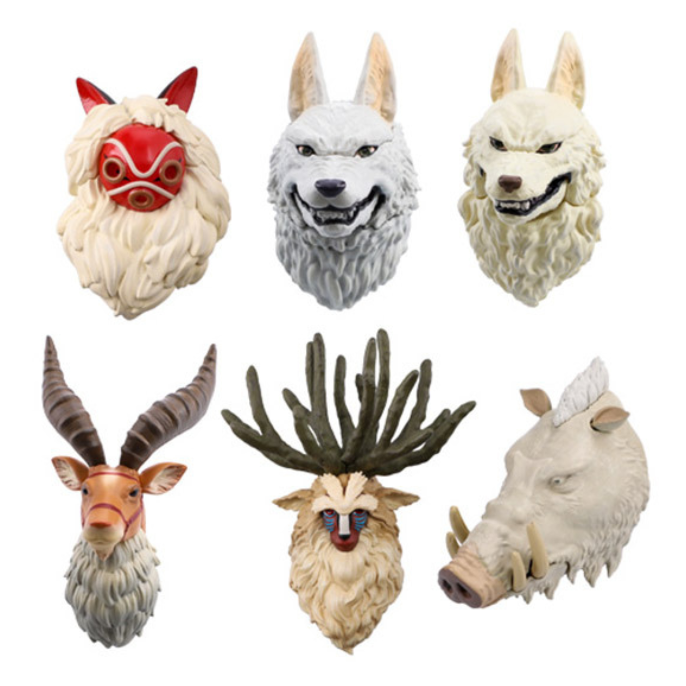 Princess Mononoke Random Face Magnet Blind Box