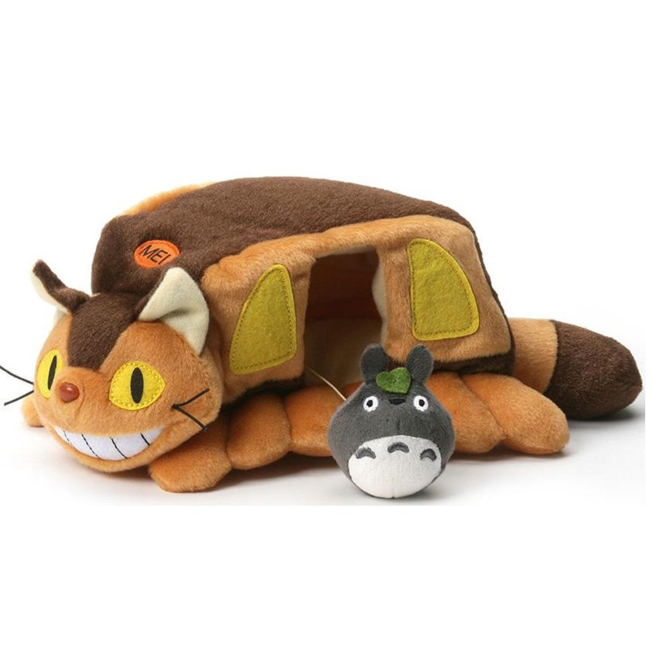 Bandai - My Neighbor Totoro - 9.5" Catbus House Small, Studio Ghibli Plush