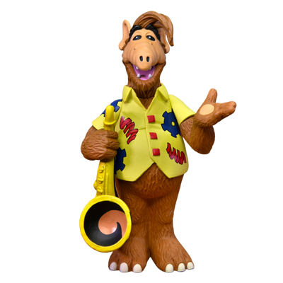 Alf – 6” Scale Action Figure – Toony Classic Alf with Saxophone