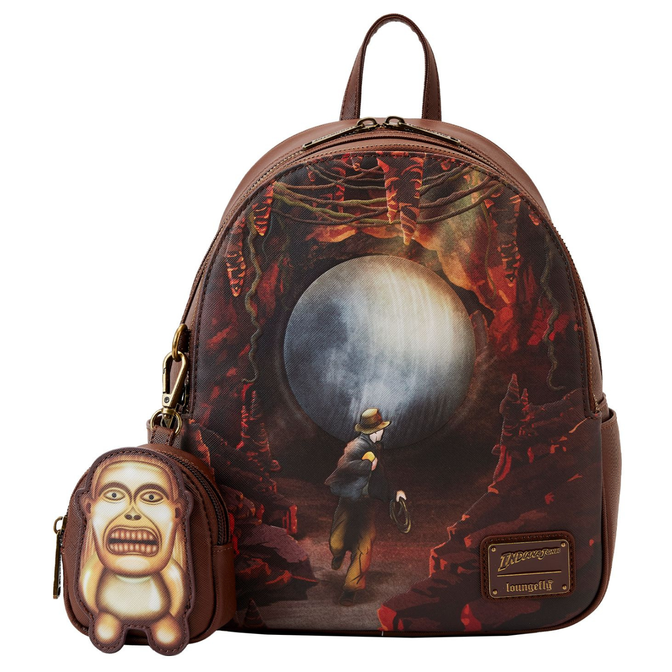 Loungefly Indiana Jones Raiders Mini Backpack with Coin Purse