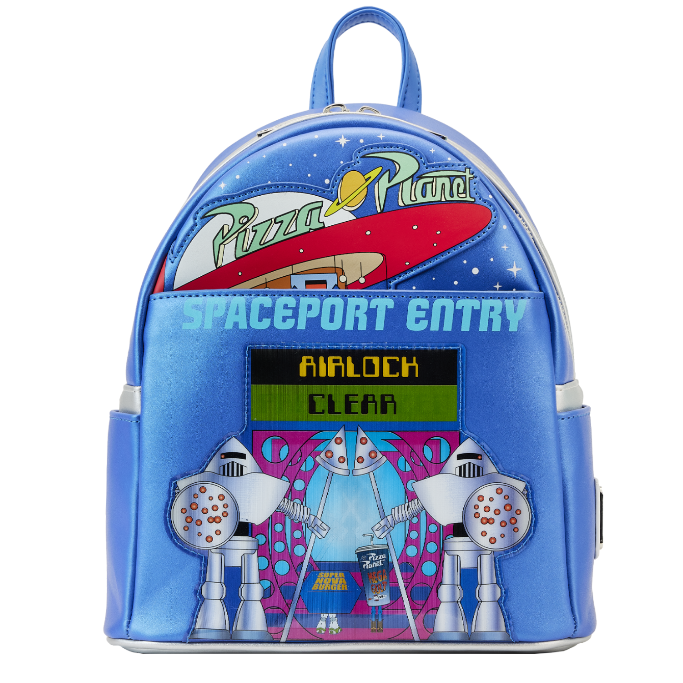 Loungefly Pixar Toy Story Pizza Planet Space Entry Mini Backpack