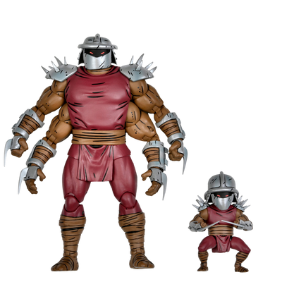 Teenage Mutant Ninja Turtles (Mirage Comics) 7” Scale Action Figure – Deluxe Shredder Clone & Mini Shredder