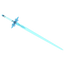 Blue Rose Sword "Sword Art Online"