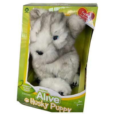 WowWee Alive Electronic Plush Husky Puppy