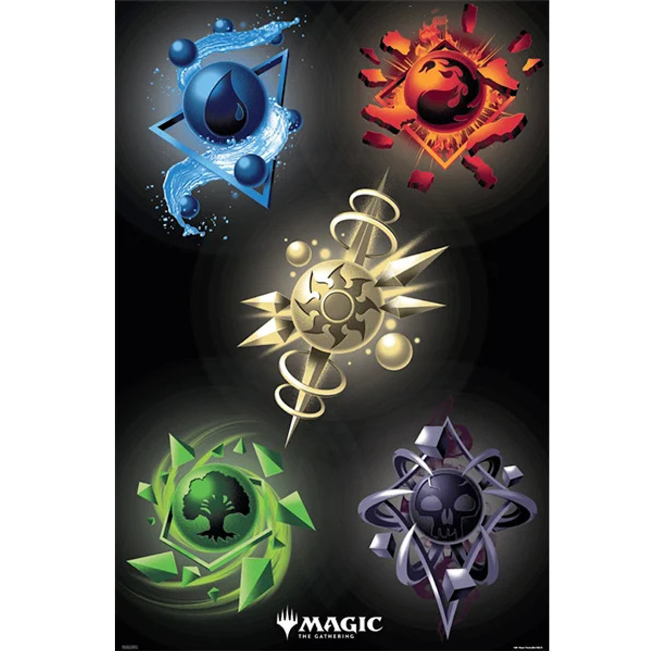 MAGIC THE GATHERING MANAS Poster