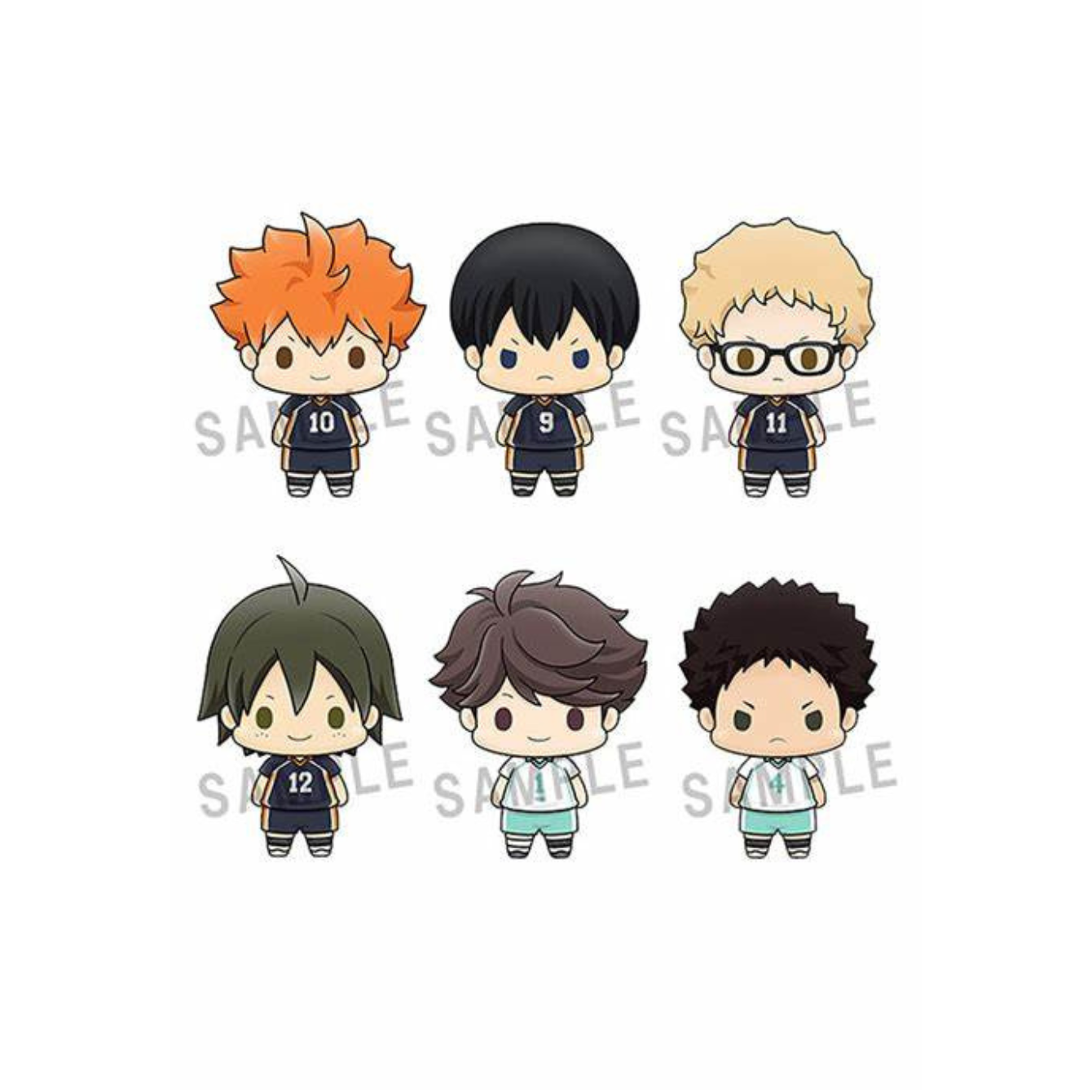 Haikyuu!! Vol. 1 Chokorin Mascot ONE EACH