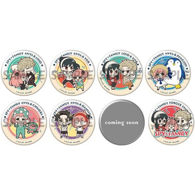 SPY×FAMILY vol 1 "Spy x Family" Megahouse Metal Badge Collection ONE EACH