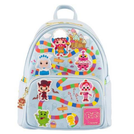 CLEARANCE POP BY LF HASBRO CANDY LAND TAKE ME TO THE CANDY MINI BACKPACK LOUNGEFLY