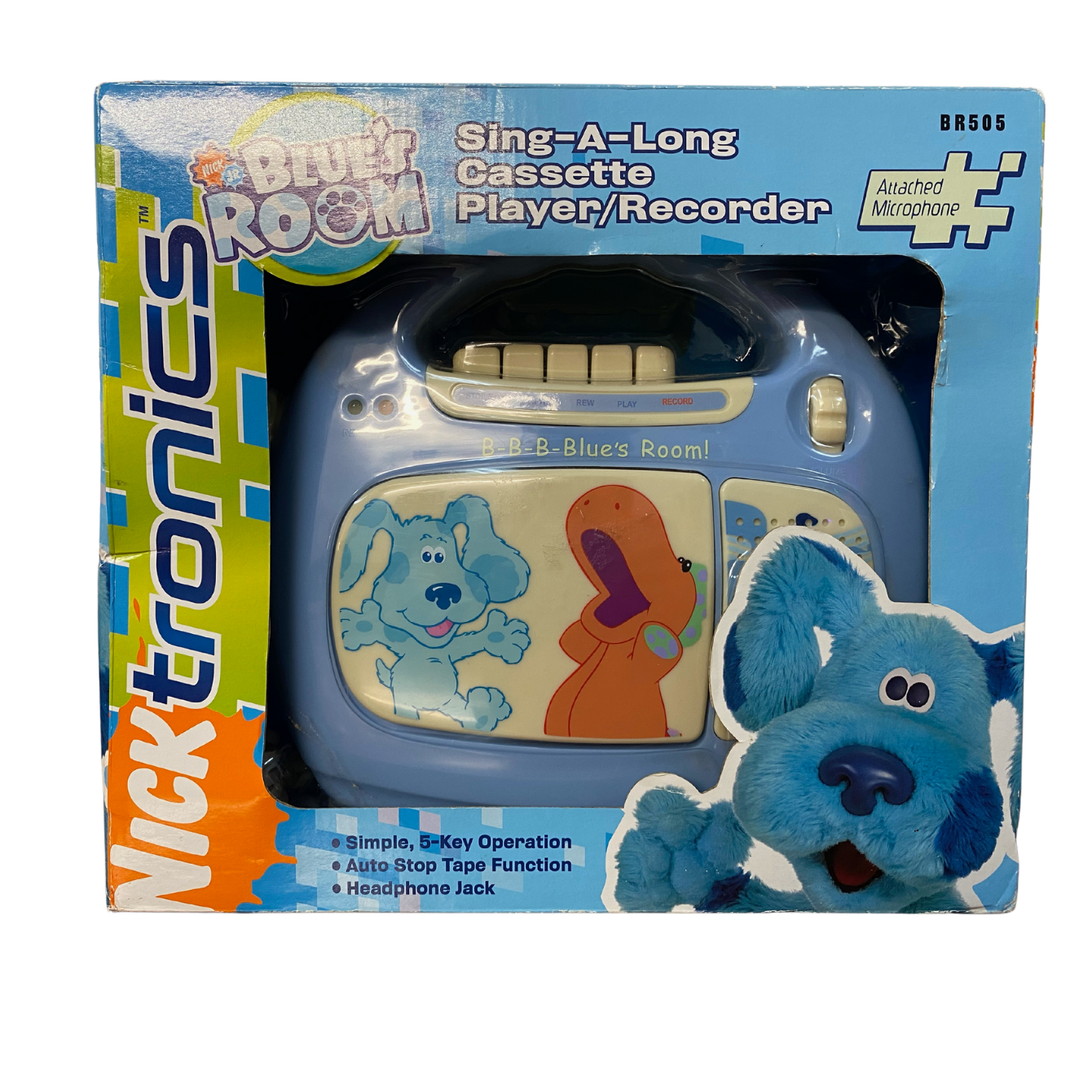 Blue's Clues Sing Along Cassette Player/Recorder