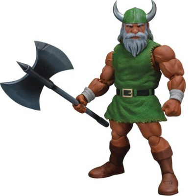 Storm Collectibles - Golden Axe - Gilius Thunderhead & Chicken Leg, Storm Collectibles 1/12 Action Figure