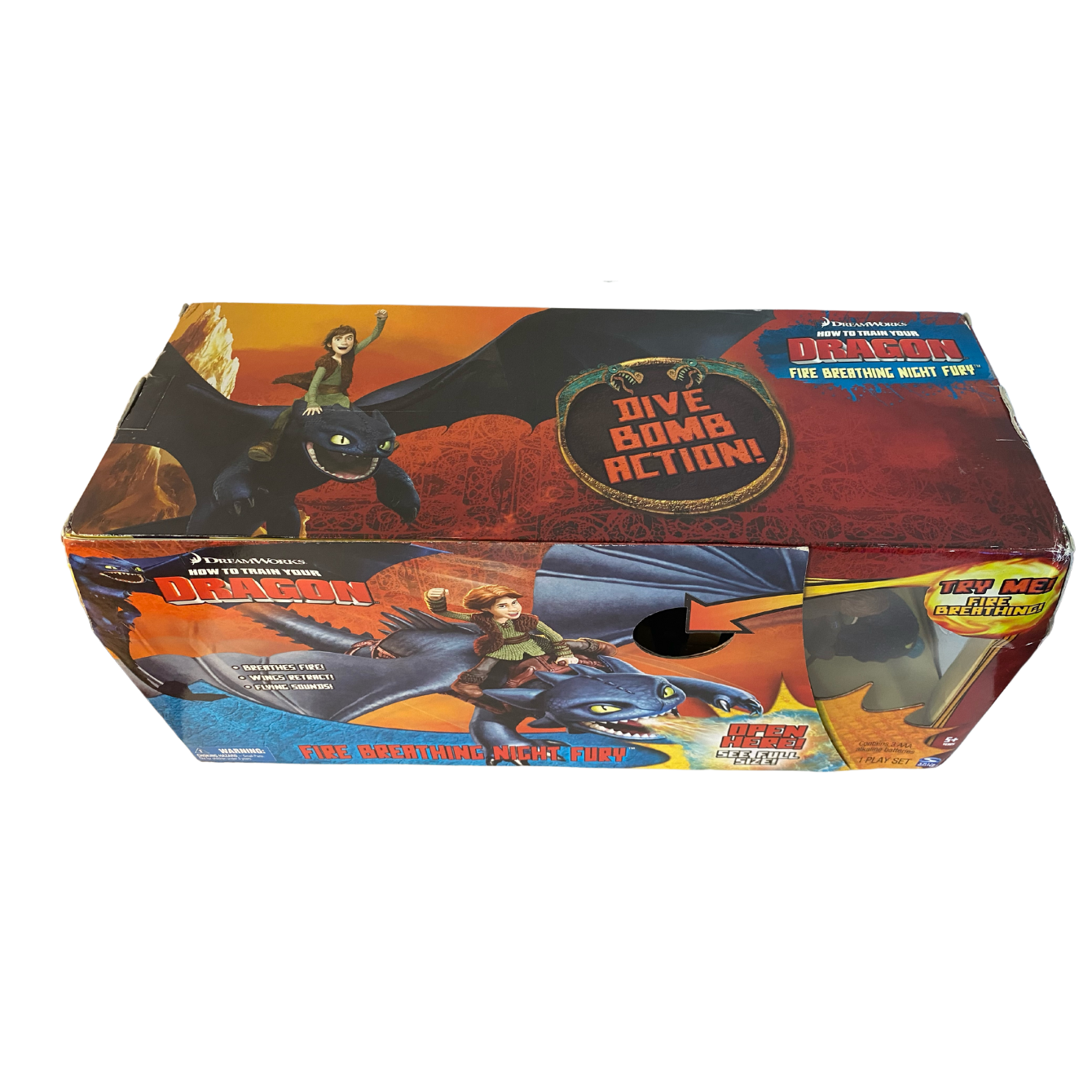 Fire breathing night fury sales