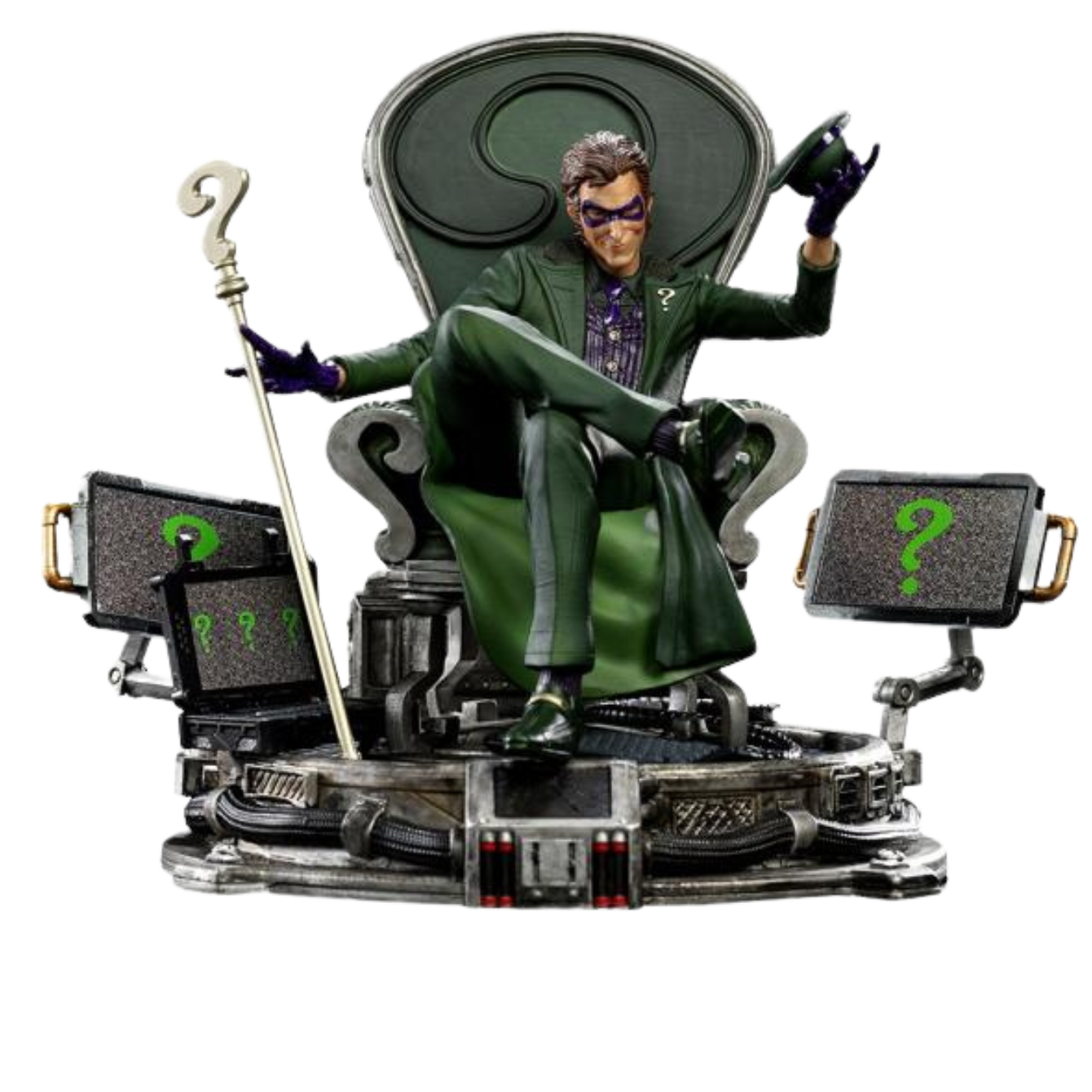 THE RIDDLER DELUXE 1:10 Scale Statue by Iron Studios – Replay Toys LLC