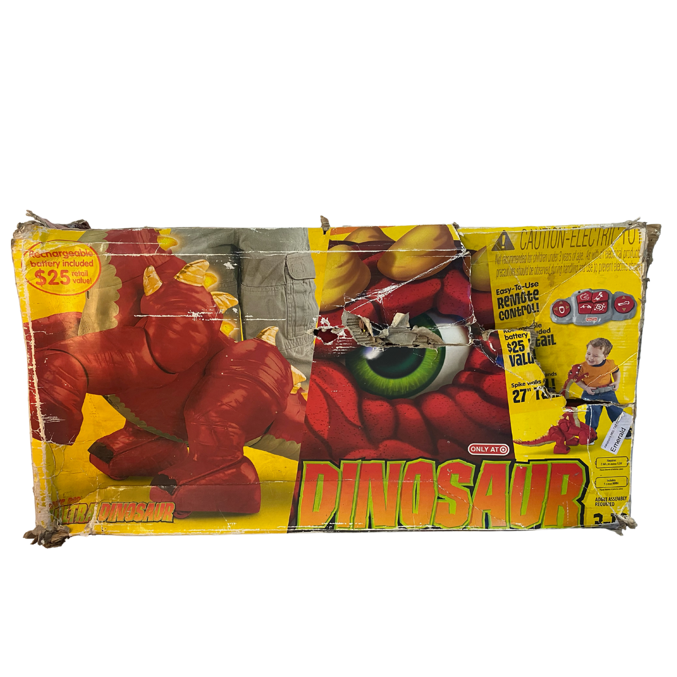 Fisher Price Spike Red The Ultra Dinosaur