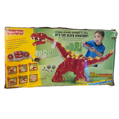 Fisher Price Spike Red The Ultra Dinosaur