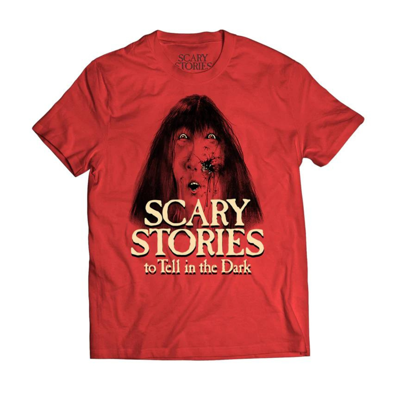 SCARY STORIES SPIDER FACE TEE