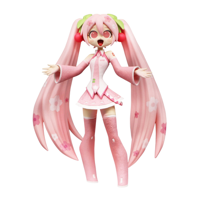 Hatsune Miku - FURYU:CartoonY figure-Sakura Miku-