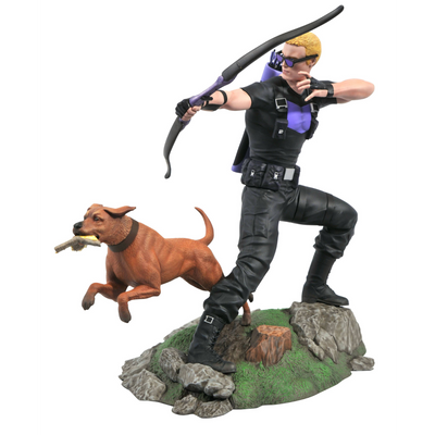 Marvel Gallery Hawkeye With Pizza Dog Figure