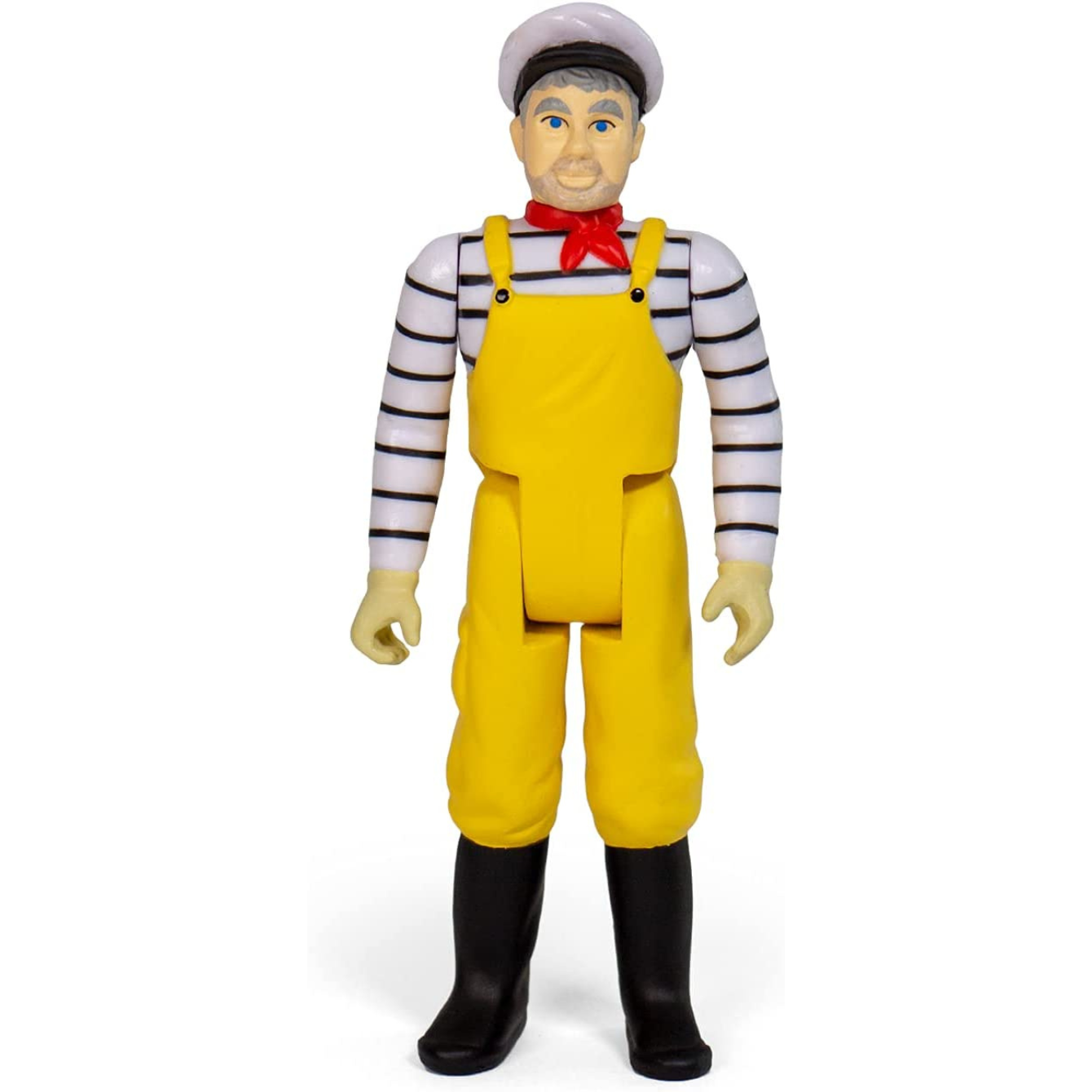 Pee Wees Playhouse Captain Carl Reaction Figure